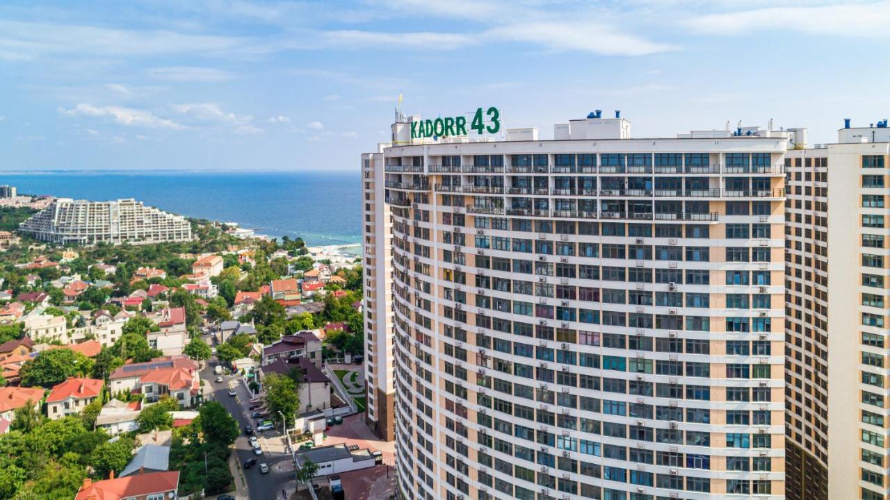 Аркадия 43 Жемчужина Квартира С 2-Мя Отдельными Спальнями Odessa Dış mekan fotoğraf